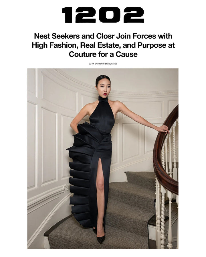 Closr and Power Broker Katie Van Brunt of Nest Seekers Join Forces with High Fashion, Real Estate, and Purpose at Couture for a Cause