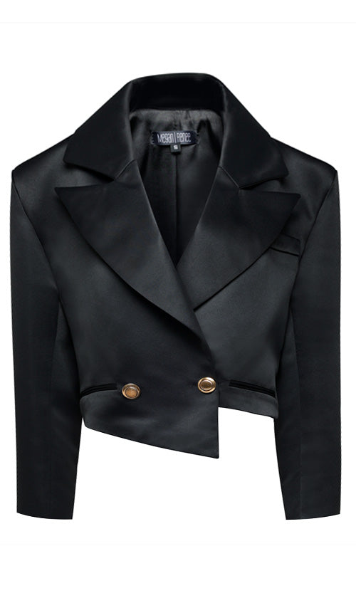 Asymetrical Cropped Blazer